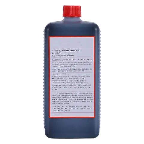 Black Ink for KBA Metronic CIJ Printers (with Make-up 1038.5334) – product photo
