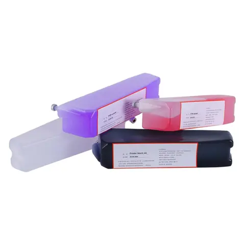 FB660 Black Ink with Chip for Markem-Imaje 9018 / 9028 / 9029 / 9410 / 9450 – product photo 2
