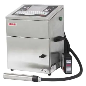 Refurbished Willett 630 Continuous Inkjet Printer – product photo